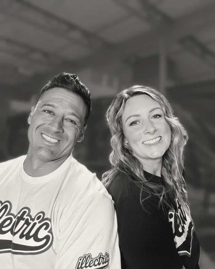 Joe and Samantha Ramirez, founders of Wired Young and illectric, Inc.